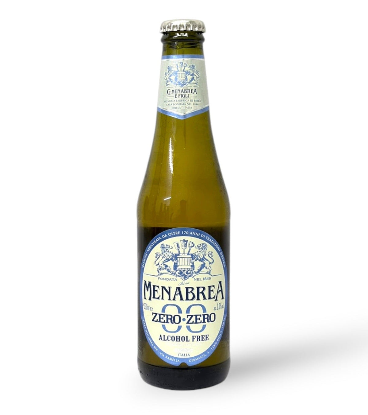 Menabrea "Zero Zero" Alcohol-free Italian Lager 330ml