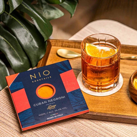 NIO Cuban Negroni Premixed Cocktail