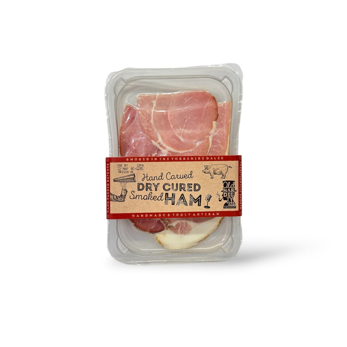 Old Hardisty Dry Cured Smoked Ham 120g
