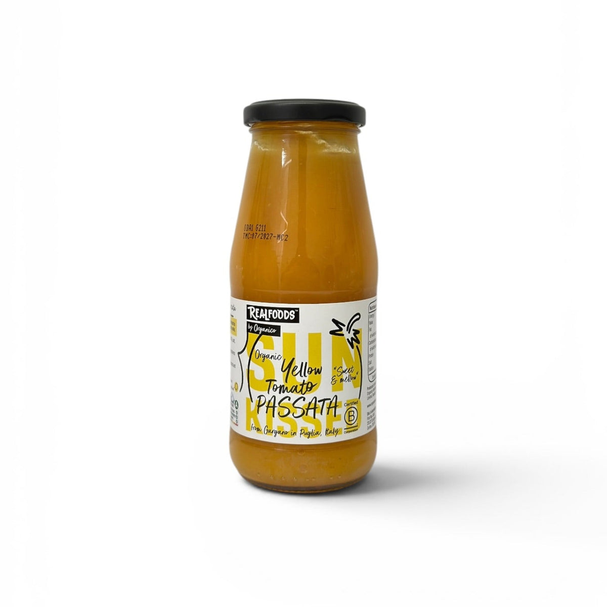 Real Foods Organic Yellow Tomato Passata