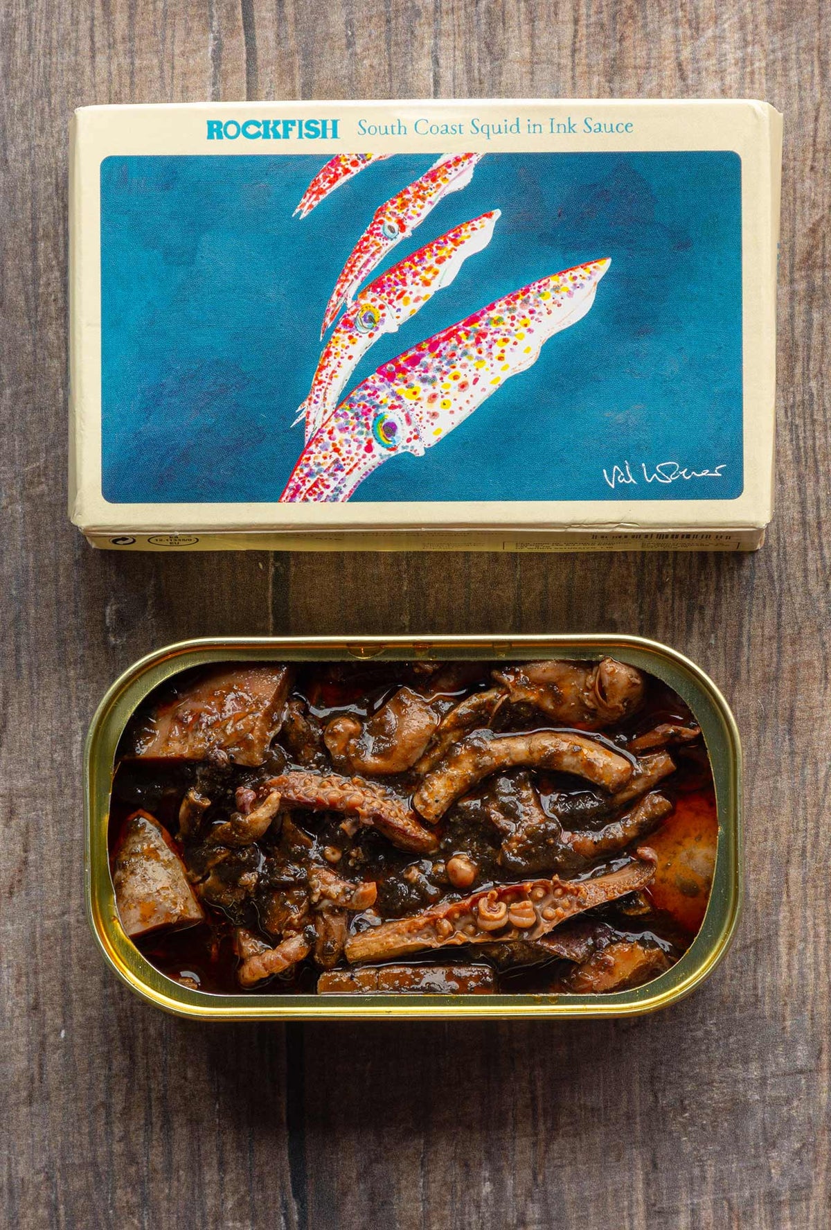 Rockfish Squid in Ink Sauce 120g