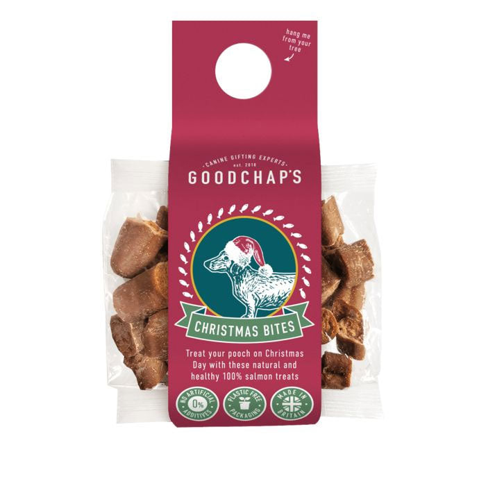 Goodchap's Salmon Festive Dog Treats 60g