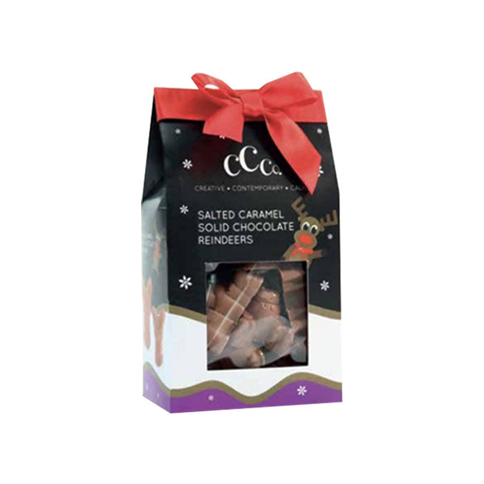 CCO Solid Chocolate Christmas Reindeer's 130g