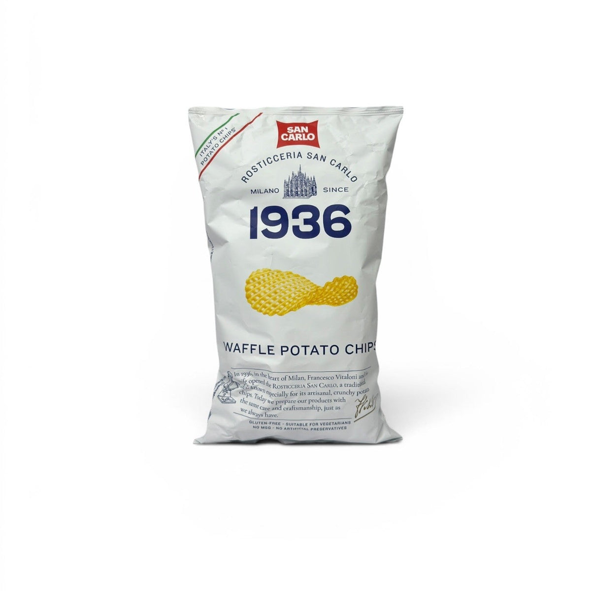 San Carlo Waffle Potato Crisps 150g