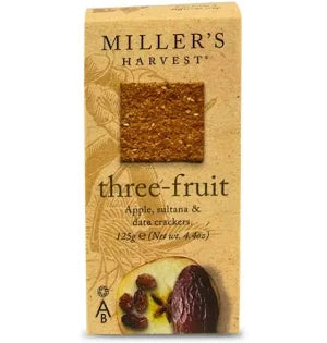 Miller’s Harvest Three-Nut Crackers 125g