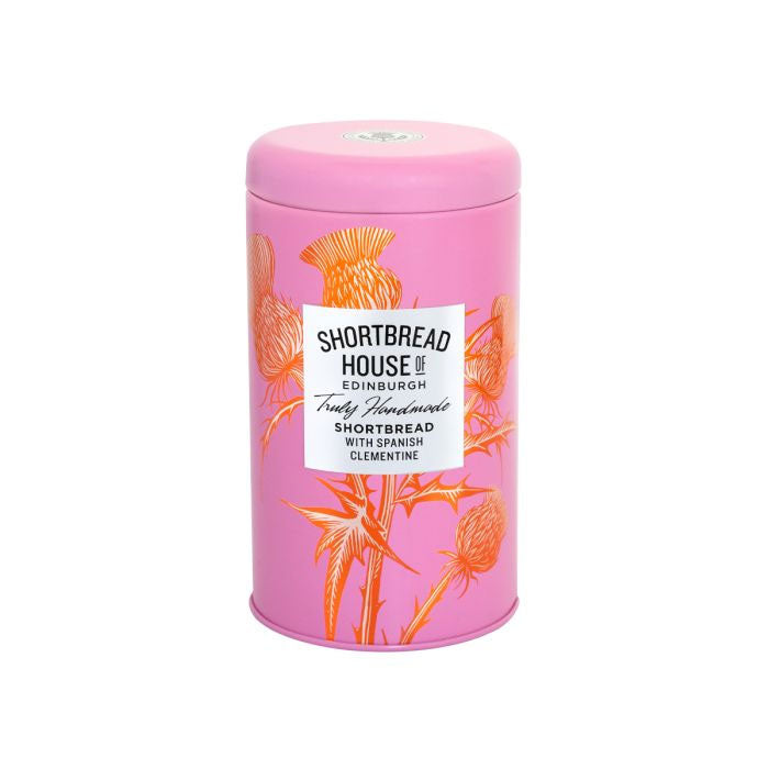 Shortbread House of Edinburgh Shortbread with Spanish Clementine Tin 140g