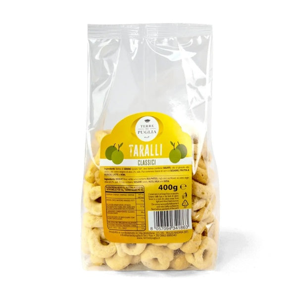 Terre di Puglia Classic Taralli 400g
