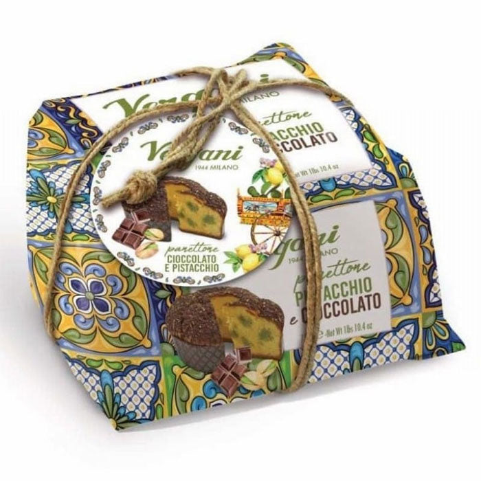 Vergani Sicily Range Pistachio Panettone 750g