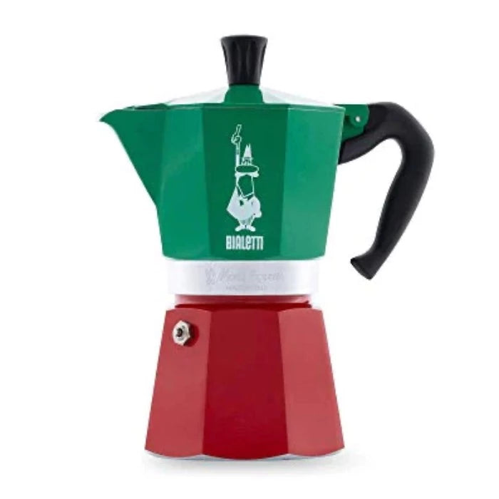 Bialetti Moka Express Aluminium Stovetop Coffee Maker Italian Collection