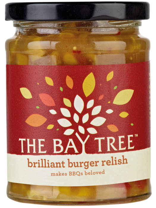 The Bay Tree Brilliant Burger Relish 300g