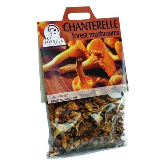 Foresta Chanterelle and Dried Wild Mushrooms 25g