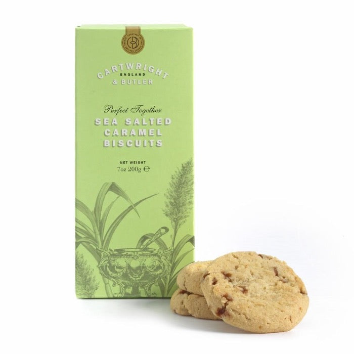 Cartwright and Butler Salted Caramel Biscuits 200g carton