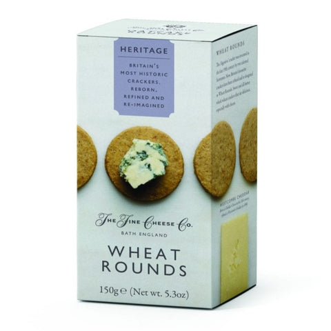 THE FINE CHEESE CO. The Heritage Range Wheat Rounds 150g