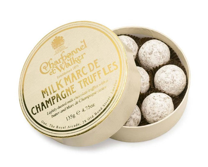 Charbonnel et Walker Milk Marc de Champagne Chocolate Truffles 135g