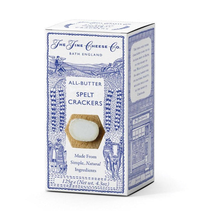 The Fine Cheese Co. All-Butter Spelt Crackers 125g
