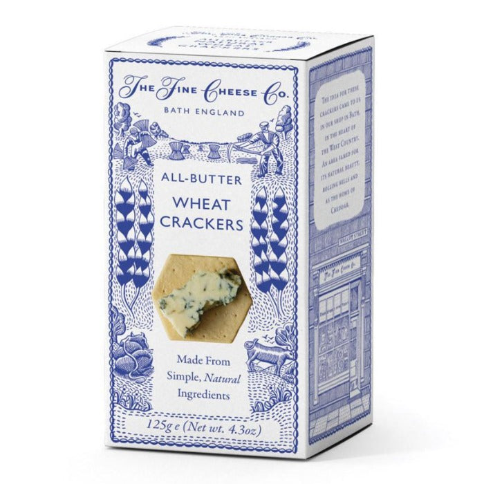 The Fine Cheese Co. All-Butter Wheat Crackers 125g