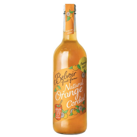 BELVOIR Natural Orange Cordial 750ml