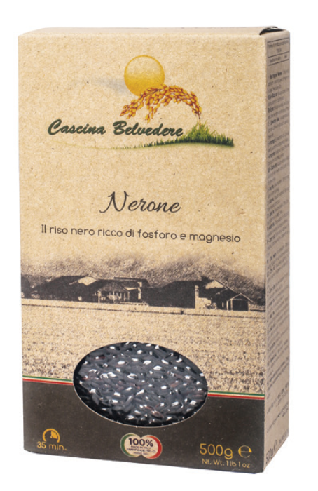 CASCINA BELVEDERE Organic Black Rice 500gr