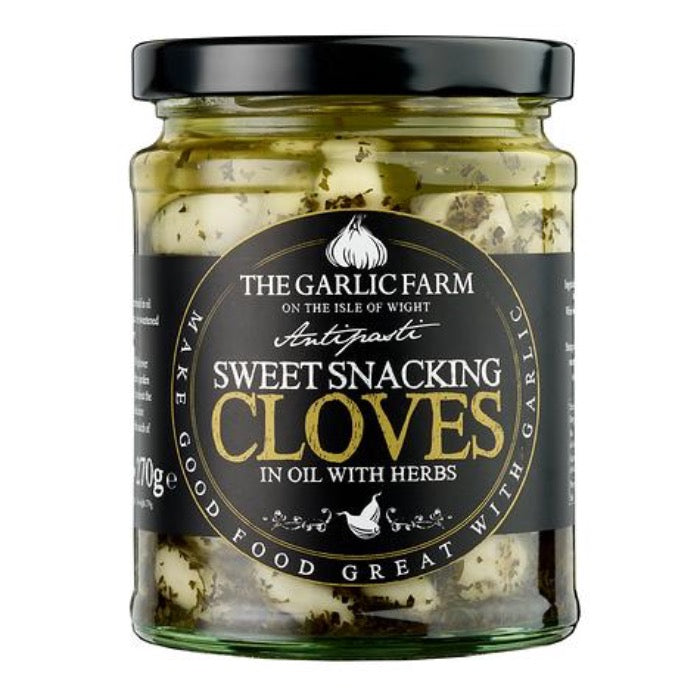 The Garlic Farm Sweet Snacking Cloves with Herbs 270g