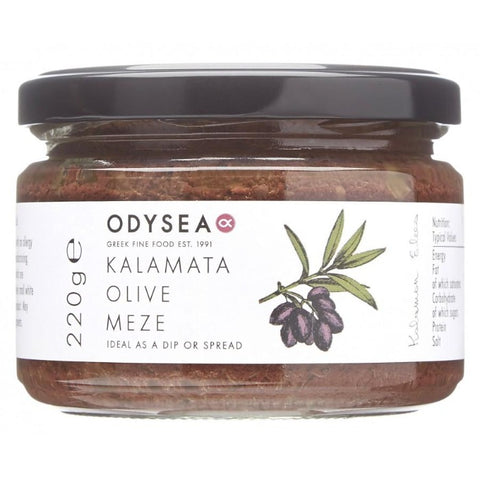 ODYSEA Kalamata Olive Meze with Capers 220g