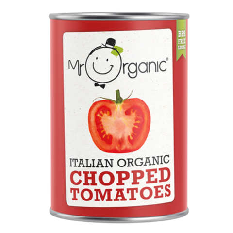 MR ORGANIC Italian Organic Chopped Tomatoes 400gr