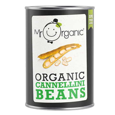 MR ORGANIC Organic Cannellini Beans 400gr