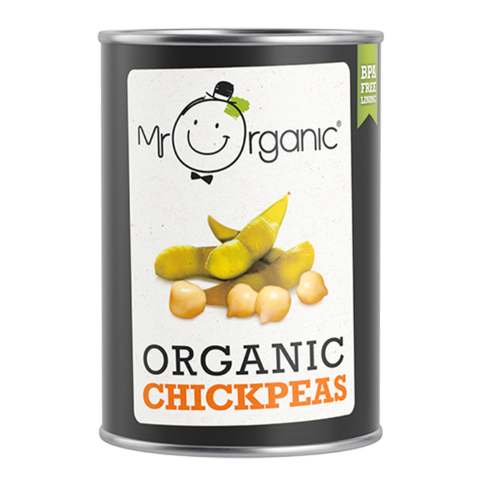 MR ORGANIC Organic Chickpeas 400gr