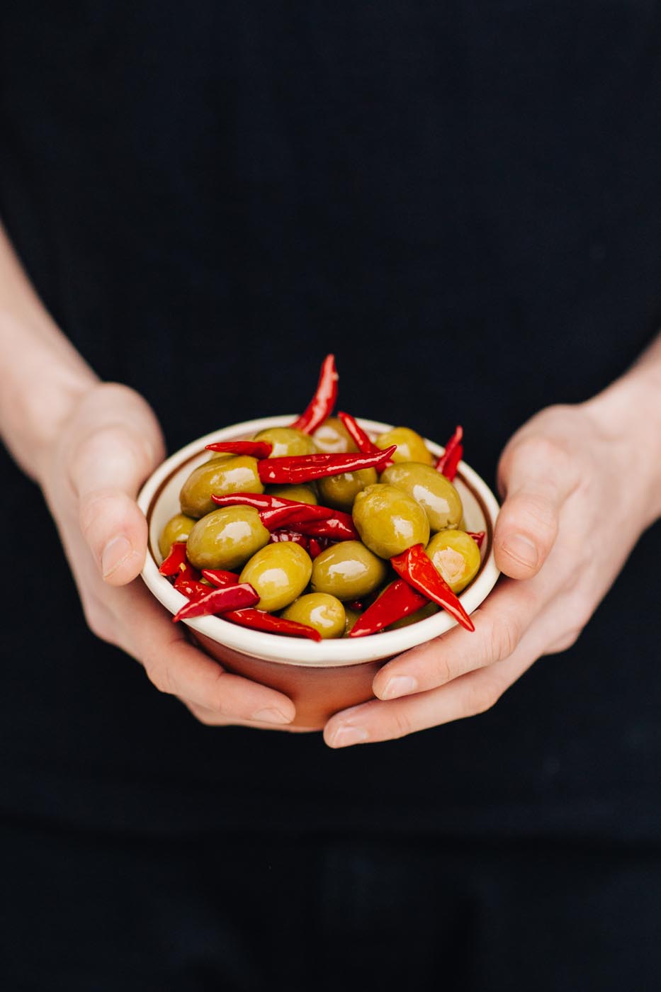 Silver & Green Piri Piri Stuffed Olives 220g