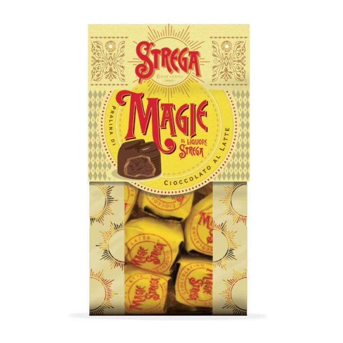 STREGA ALBERTI Magie Milk Chocolate with Strega Cream Filling 150g