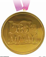 125MM BEST MUM GOLD MEDALLION 12 x 90g