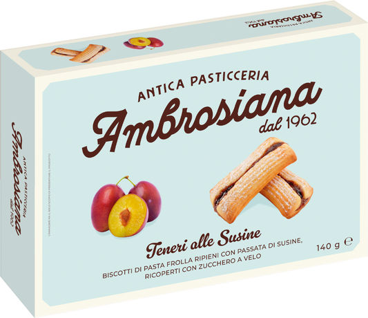 Ambrosiana Teneri alle Susine Plum Biscuits 140g