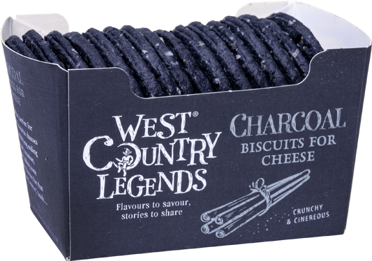 West Country Legends Charcoal Biscuits for Cheese 100g