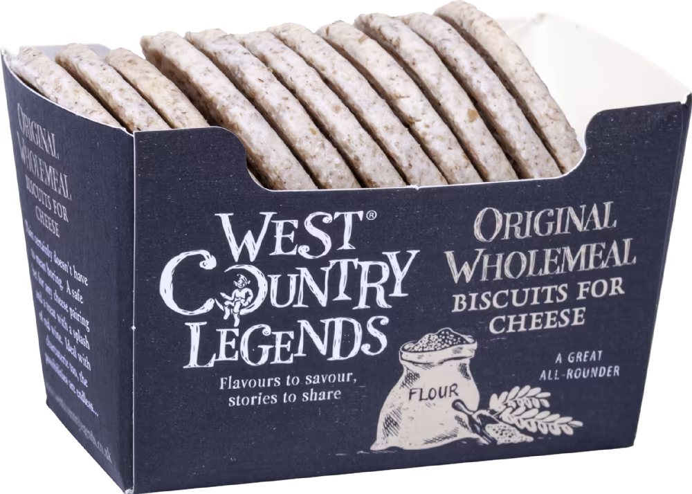 West Country Legends Original Wholemeal Biscuits for Cheese 100g