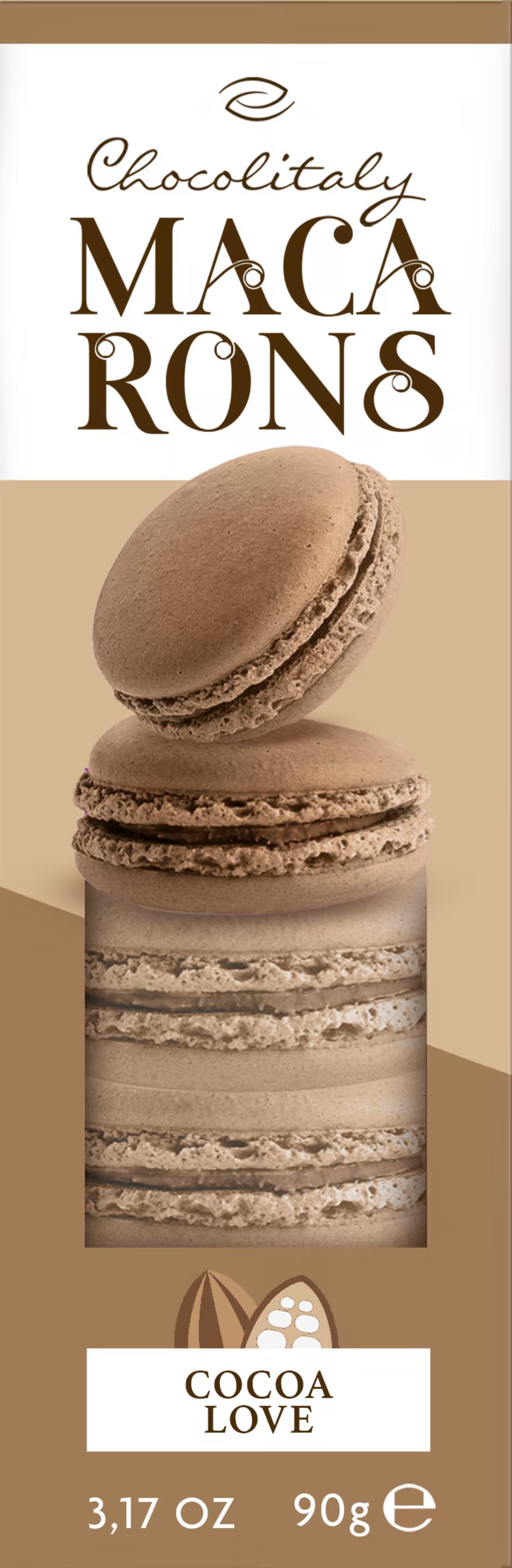 Chocolitaly Cocoa Love Macarons 90g