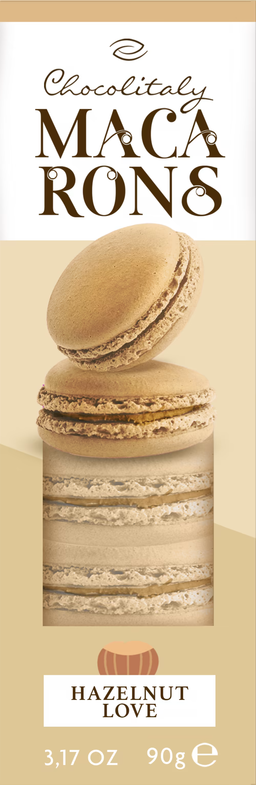 Chocolitaly Hazelnut Love Macarons 90g