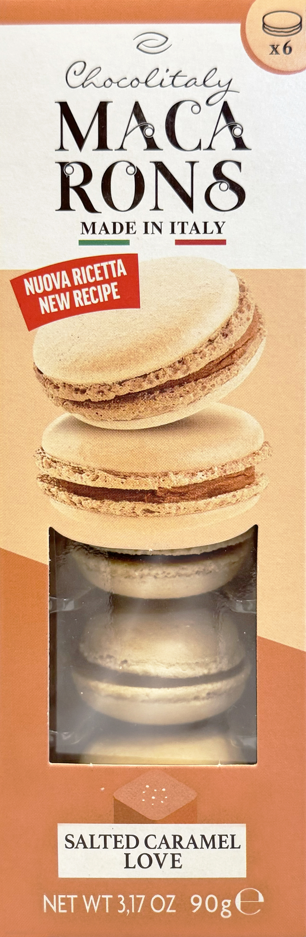 Chocolitaly Salted Caramel Love Macarons 90g