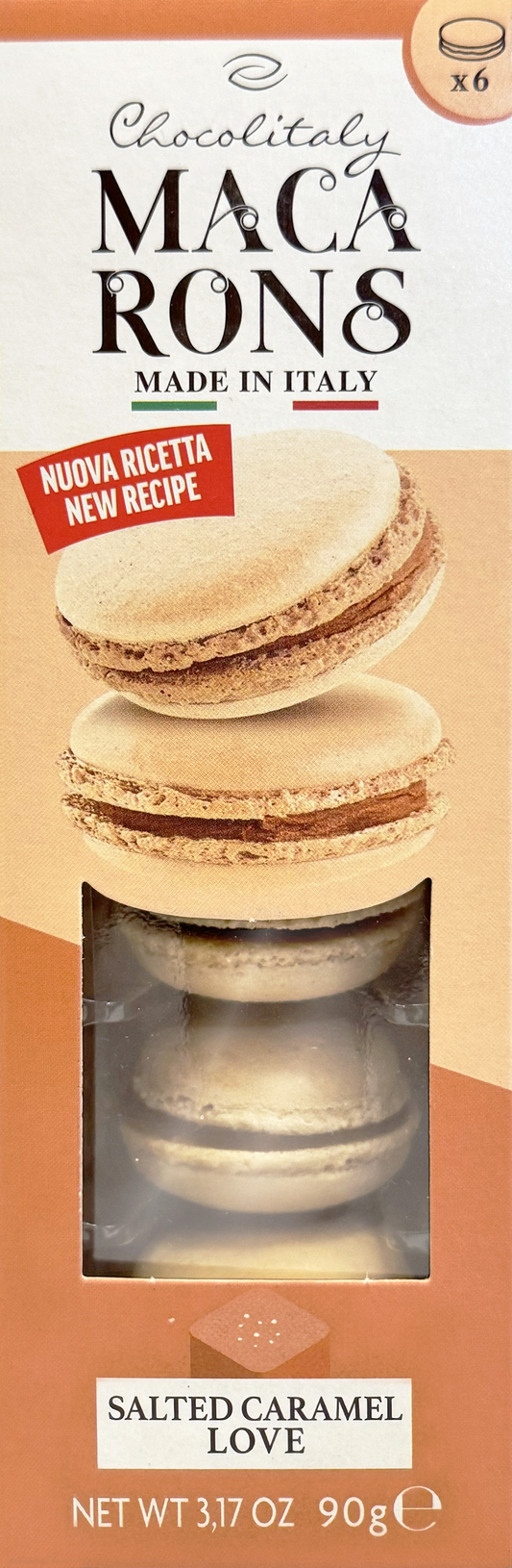 Chocolitaly Salted Caramel Love Macarons 90g