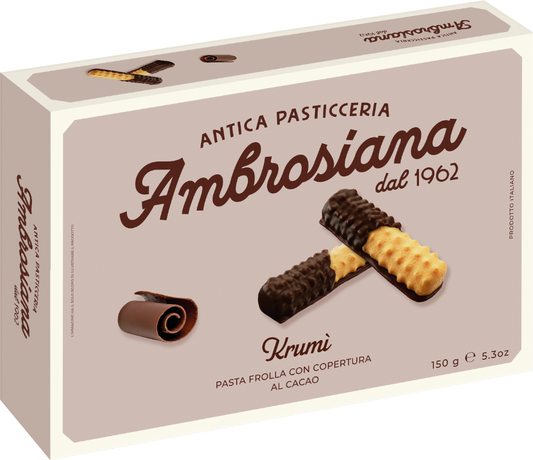 Ambrosiana Krum Chocolate Dipped Biscuits 150g