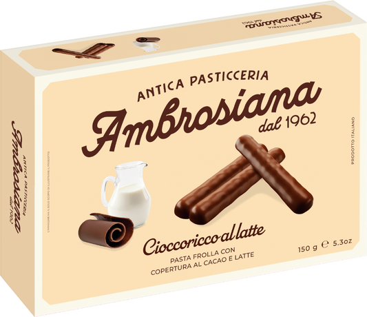 Ambrosiana Cioccoricco al Latte - Milk Chocolate 150g