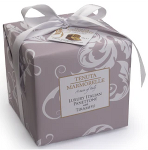 TENUTA MARMORELLE Hand Wrapped Luxury Italian Panettone with Tiramisu 500g