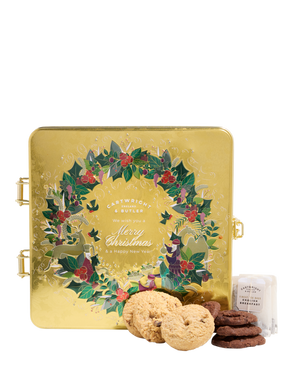 CARTWRIGHT & BUTLER Christmas Teatime Selection Tin 390g