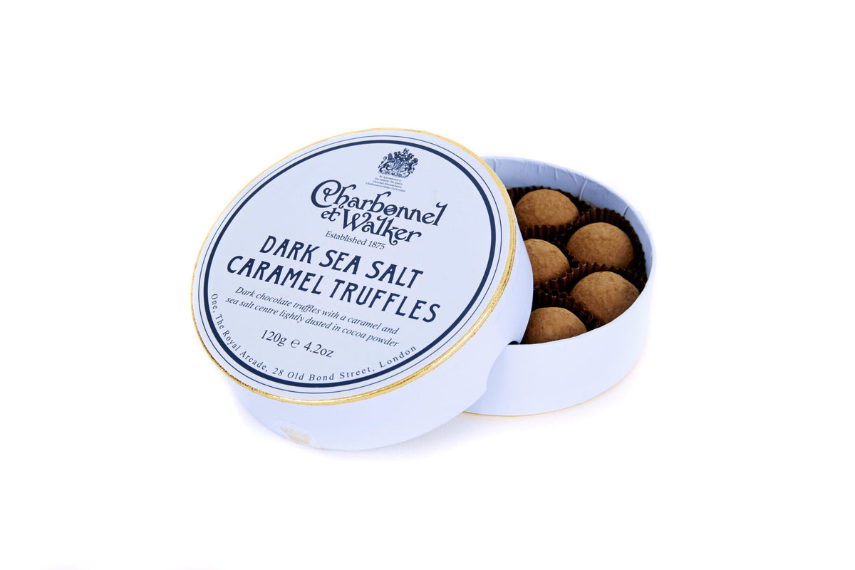 CHARBONNEL ET WALKER Dark Sea Salt Caramel Truffles 120g