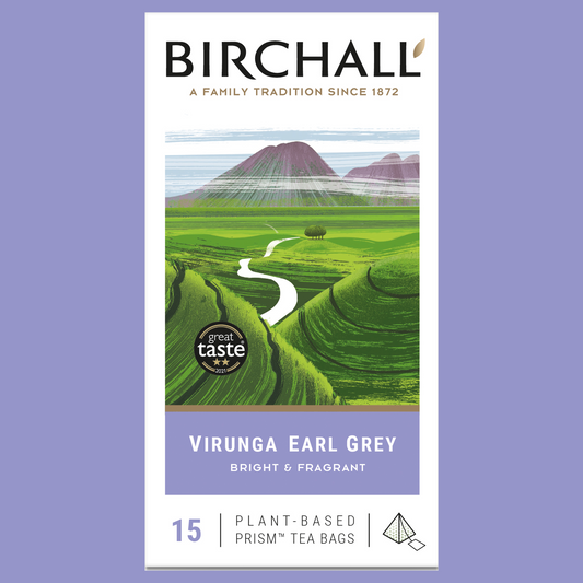 Birchall Virunga Earl Grey 15 Prism Tea Bags