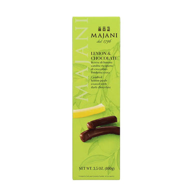 MAJANI Candied Lemon Coated with Dark Chocolate 100g