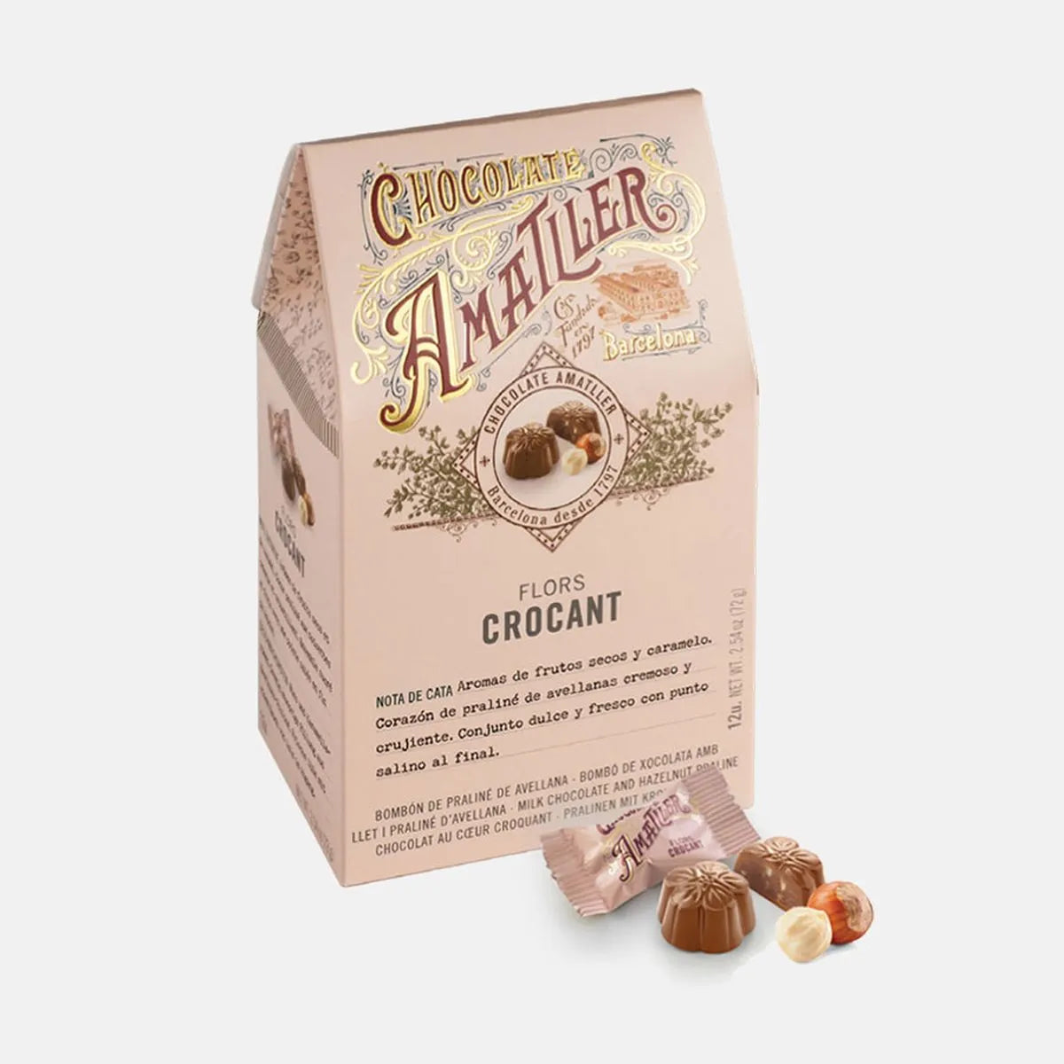 Amatller Flors Crocant 72g