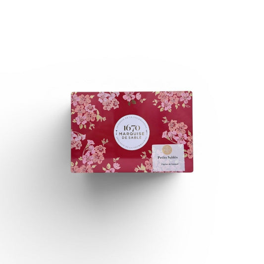 1670 Marquise de Sablé Petits Sablés with caramel pieces  Tin 150g