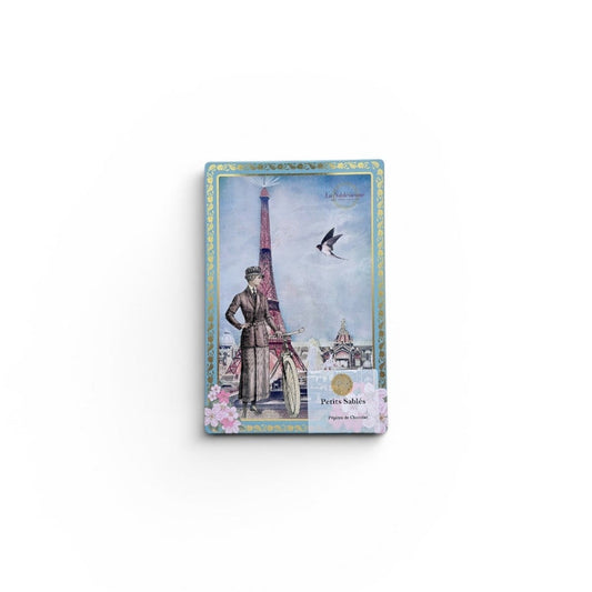 1670 Le Sablesienne Paris Petits Sablés with chocolate chips 150g Tin