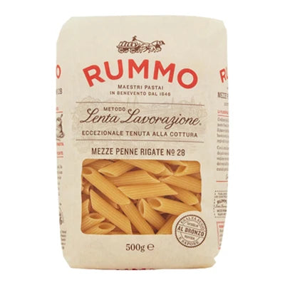 Rummo Mezze Penne Rigate N.28 500g