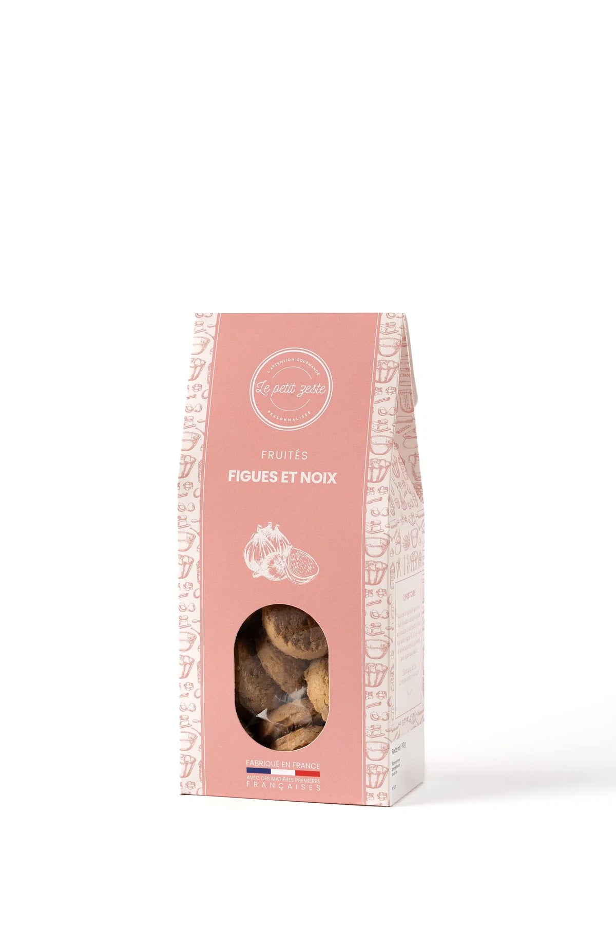Le Petit Zeste Figs & Walnuts Biscuits 110g