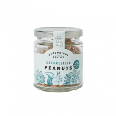 CARTWRIGHT & BUTLER Caramelised Sesame Peanuts In Jar 80g